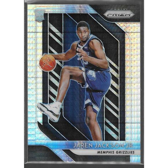 2018-19 Panini Prizm Hyper Jaren Jackson Jr. RC #66 Memphis Grizzlies - Picture 1 of 2